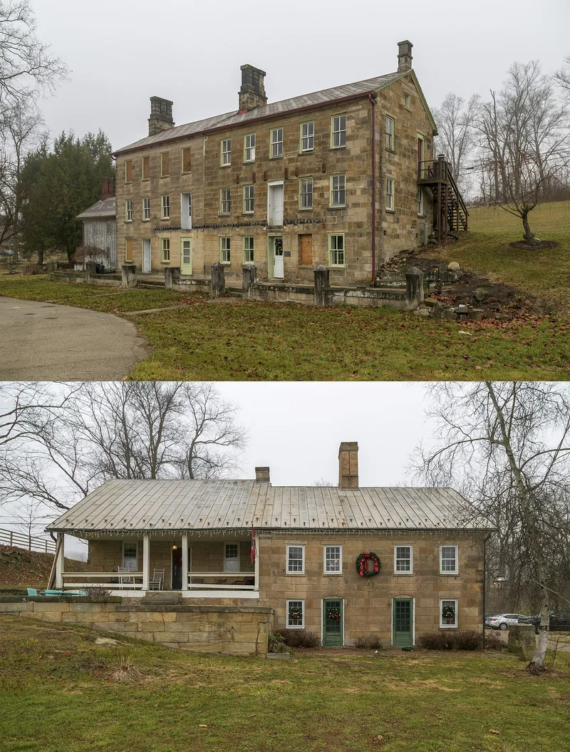 Headley Inn., Smith House And Farm, Zanesville, Ohio