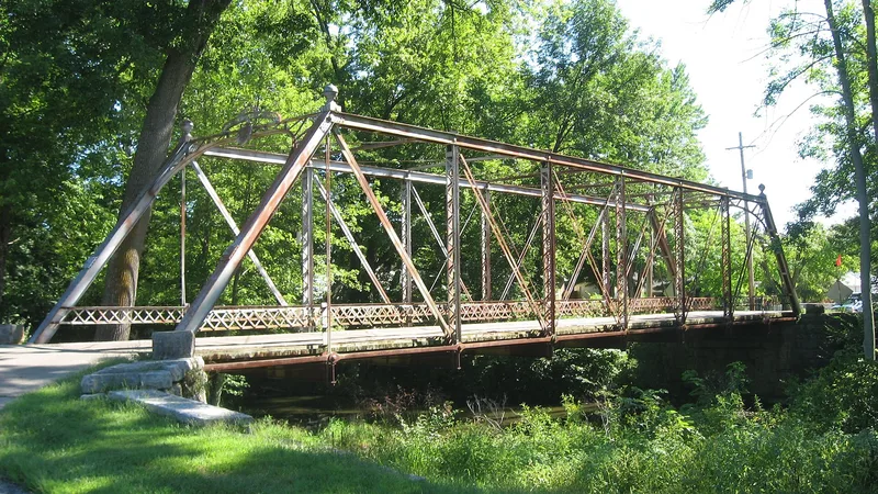 St. Clair Street Bridge, Eaton, Ohio