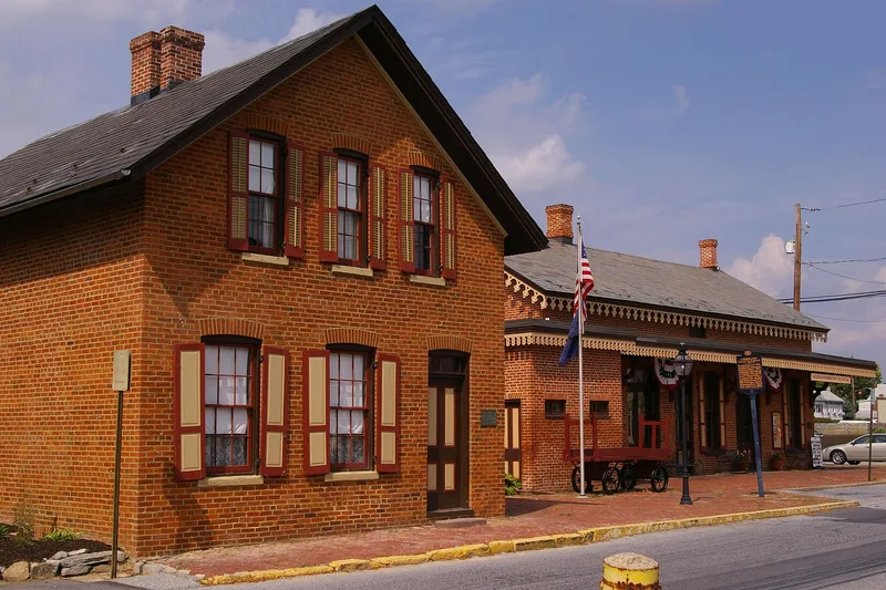 Cumberland Valley Railroad Station and Station Master's House, Mechanicsburg, Pennsylvania