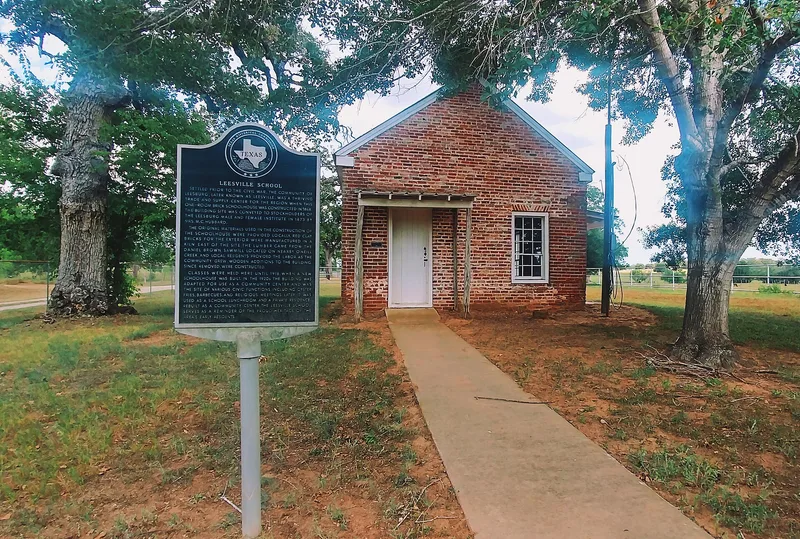 Leesville Schoolhouse, Leesville, Texas
