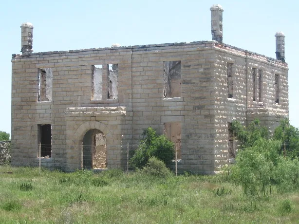 Old Reagan County Courthouse, Stiles, Texas