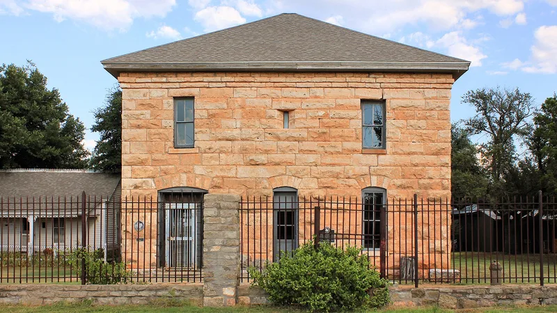 Old Taylor County Courthouse and Jail, Buffalo Gap, Texas