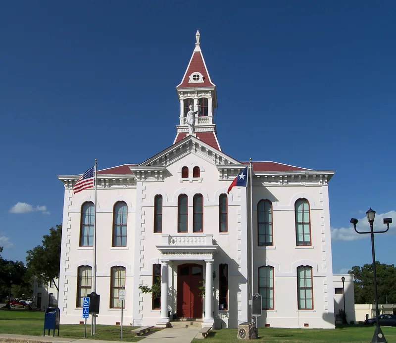 Wilson County Courthouse and Jail, Floresville, Texas