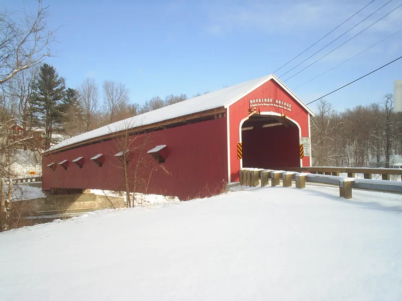 Buskirk Covered Bridge, Buskirk, New York