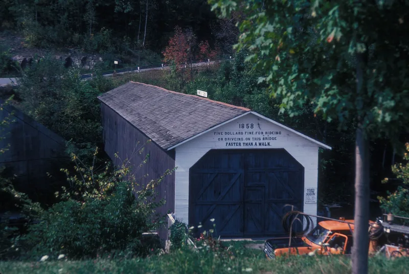 Shushan Covered Bridge, Shushan, New York