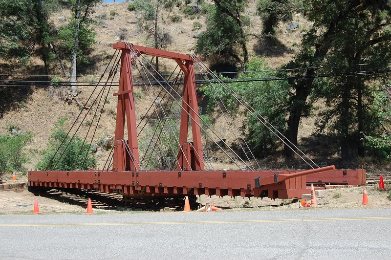 Bagby Stationhouse, Water Tanks and Turntable, El Portal, California