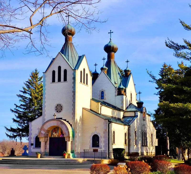Church of the St. Sava Serbian Orthodox Monastery, Libertyville, Illinois