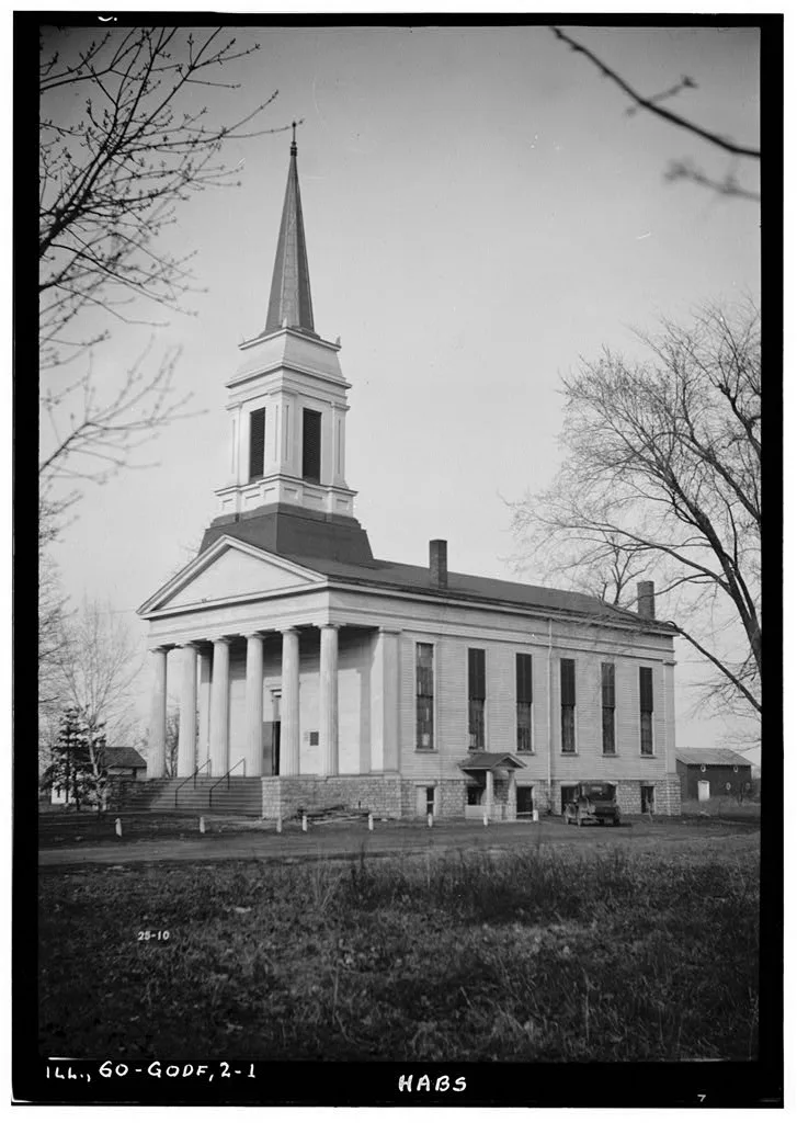Godfrey, Benjamin, Memorial Chapel, Godfrey, Illinois