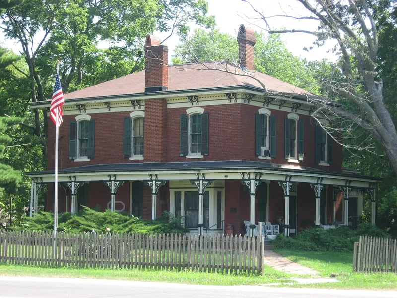 Rohrbough, Calendar, House, Kinmundy, Illinois