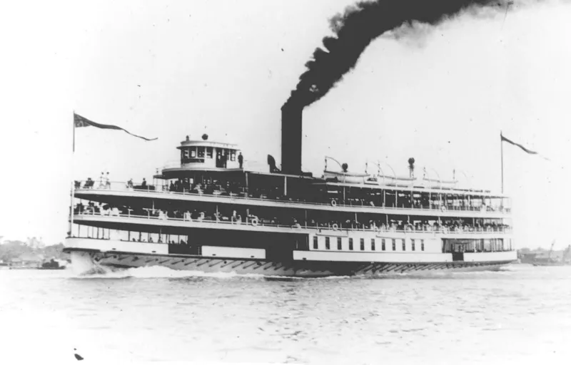 COLUMBIA (steamer), Buffalo, New York