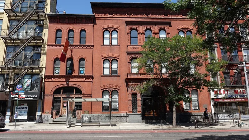 Ottendorfer Public Library and Stuyvesant Polyclinic Hospital, New York, New York