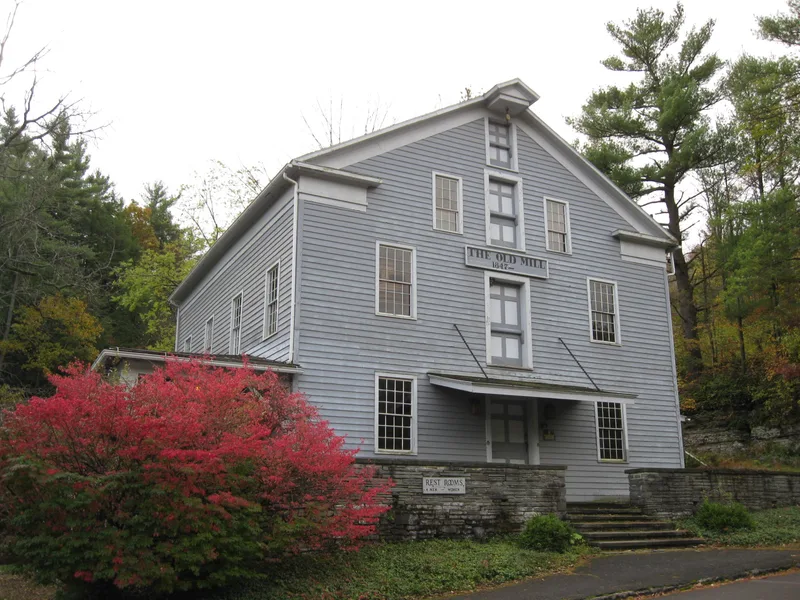 Enfield Falls Mill and Miller's House, Ithaca, New York