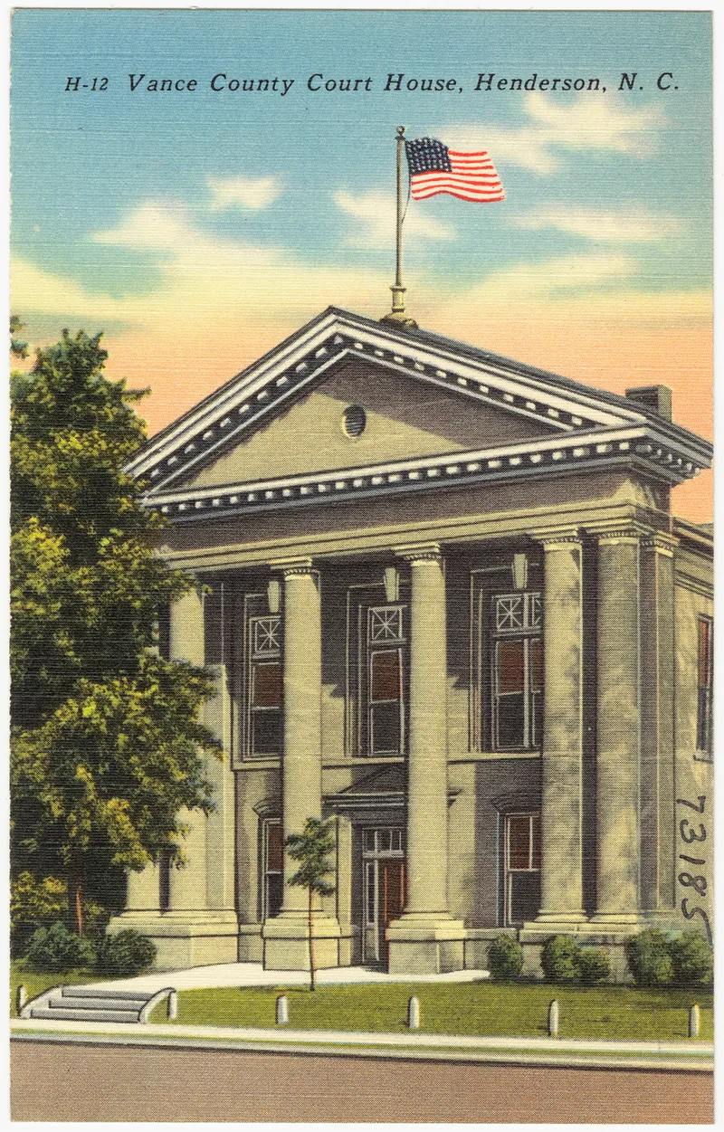 Vance County Courthouse, Henderson, North Carolina