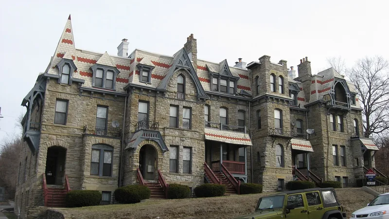 Madam Fredin's Eden Park School and Neighboring Row House, Cincinnati, Ohio