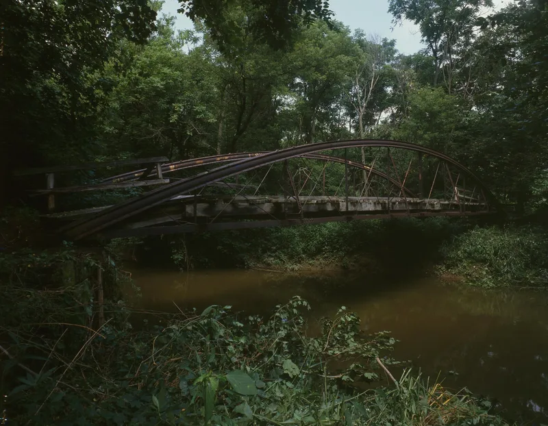 Mill Road Bowstring Bridge, Bladensburg, Ohio