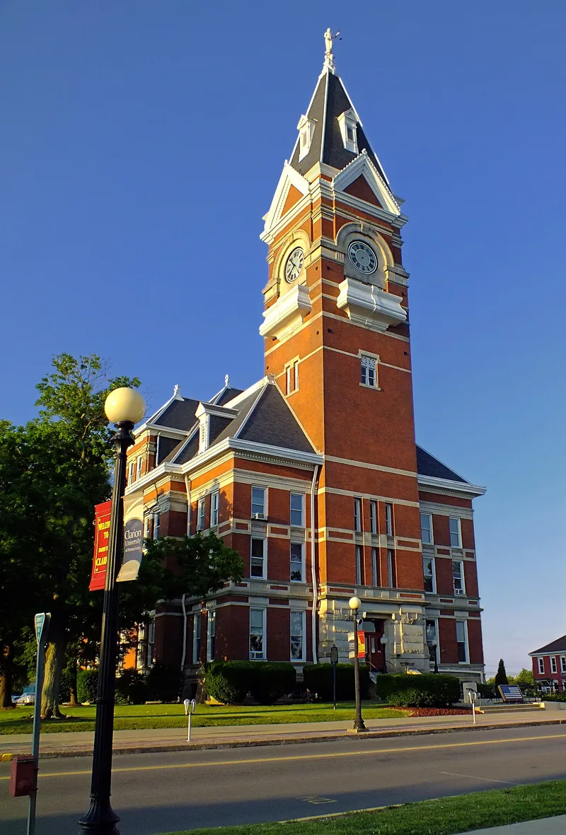 Clarion County Courthouse and Jail, Clarion, Pennsylvania