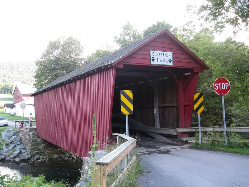 Logan Mills Covered Bridge, Loganton, Pennsylvania