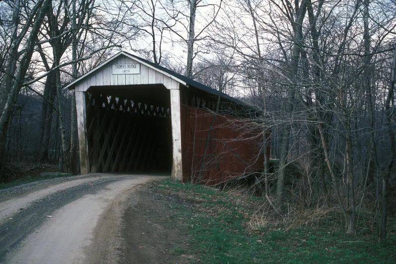 Thomas Covered Bridge, Creekside, Pennsylvania