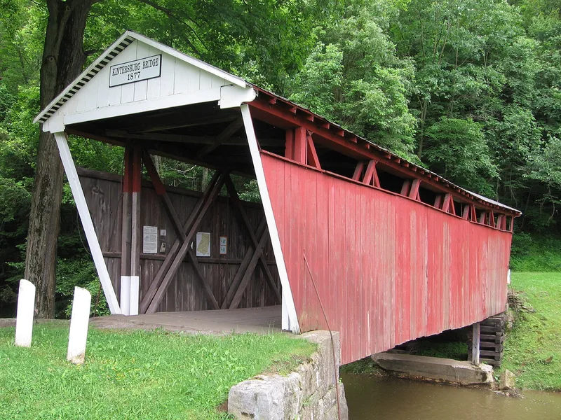 Kintersburg Covered Bridge, Kintersburg, Pennsylvania
