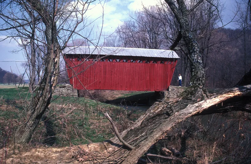Trusal Covered Bridge, Willet, Pennsylvania