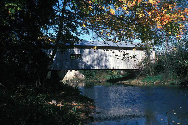 Dimmsville Covered Bridge, Dimmsville, Pennsylvania