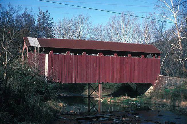 North Oriental Covered Bridge, Oriental, Pennsylvania