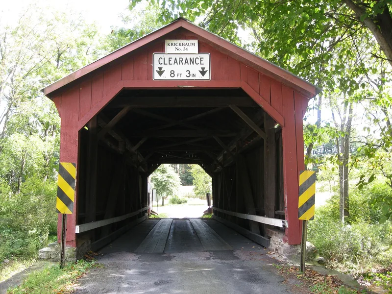 Kreigbaum Covered Bridge, Elysburg, Pennsylvania