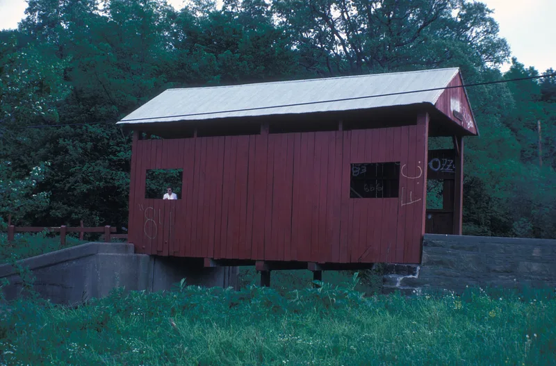 Krepps Covered Bridge, Midway, Pennsylvania