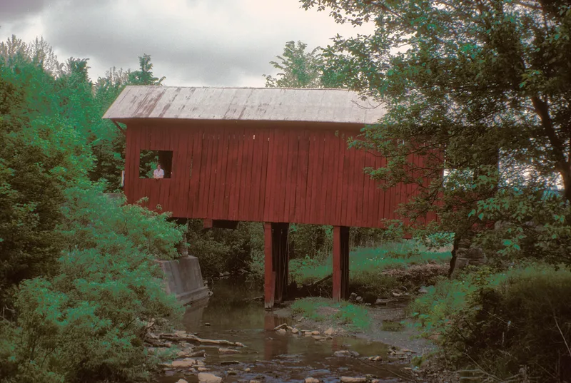 Erskine Covered Bridge, West Alexander, Pennsylvania