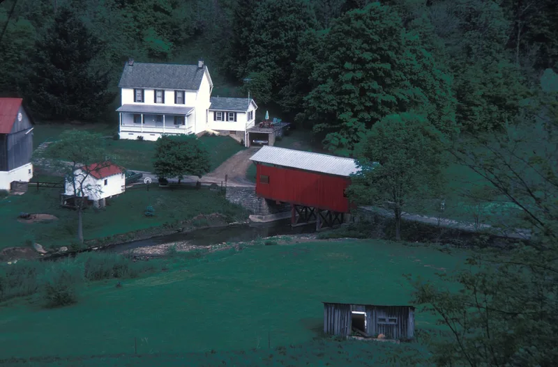 Crawford Covered Bridge, West Finley, Pennsylvania