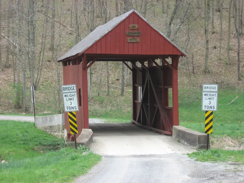 Sprowl's Covered Bridge, West Finley, Pennsylvania