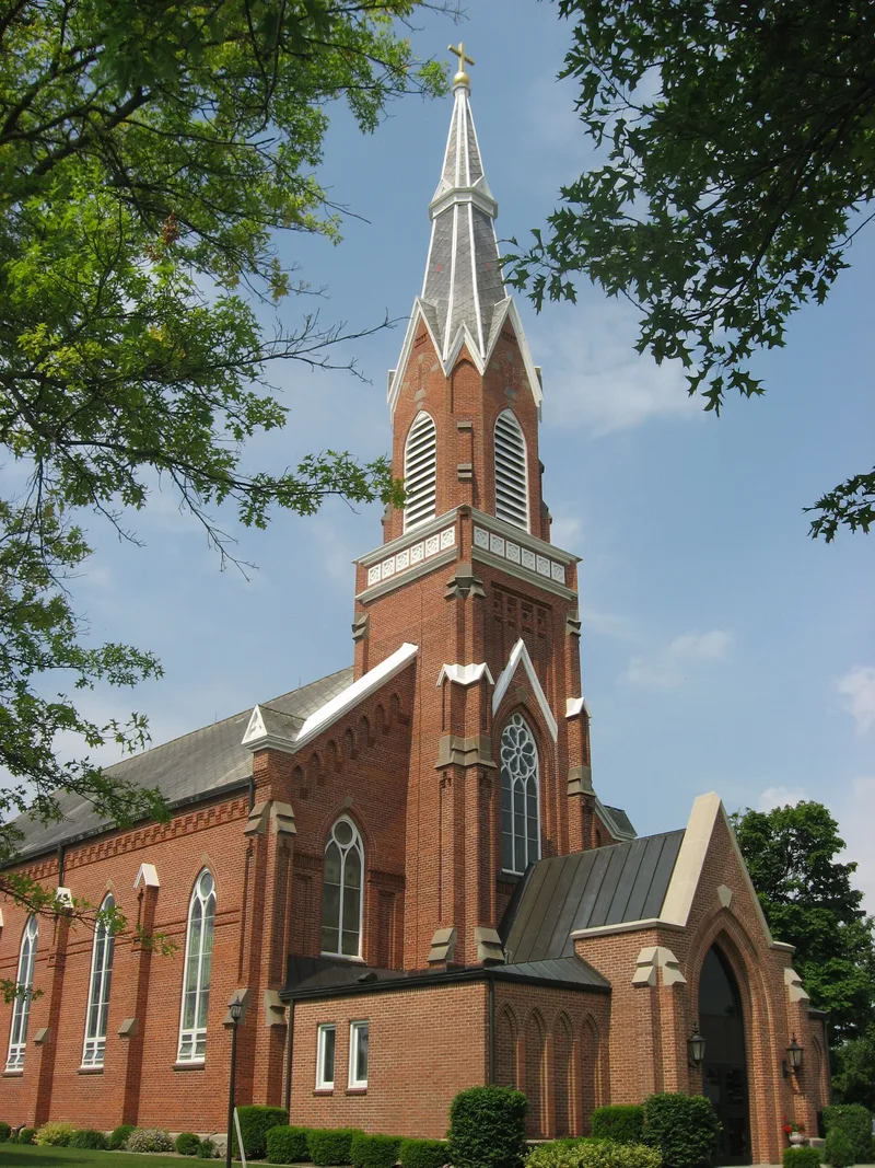 St. Paul's Catholic Church and Rectory, Sharpsburg, Ohio