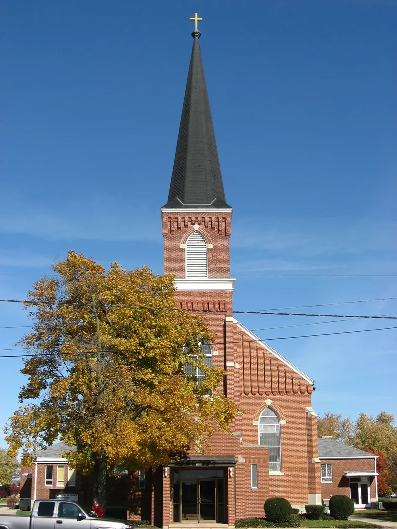 St. Nicholas Catholic Church and Rectory, Osgood, Ohio