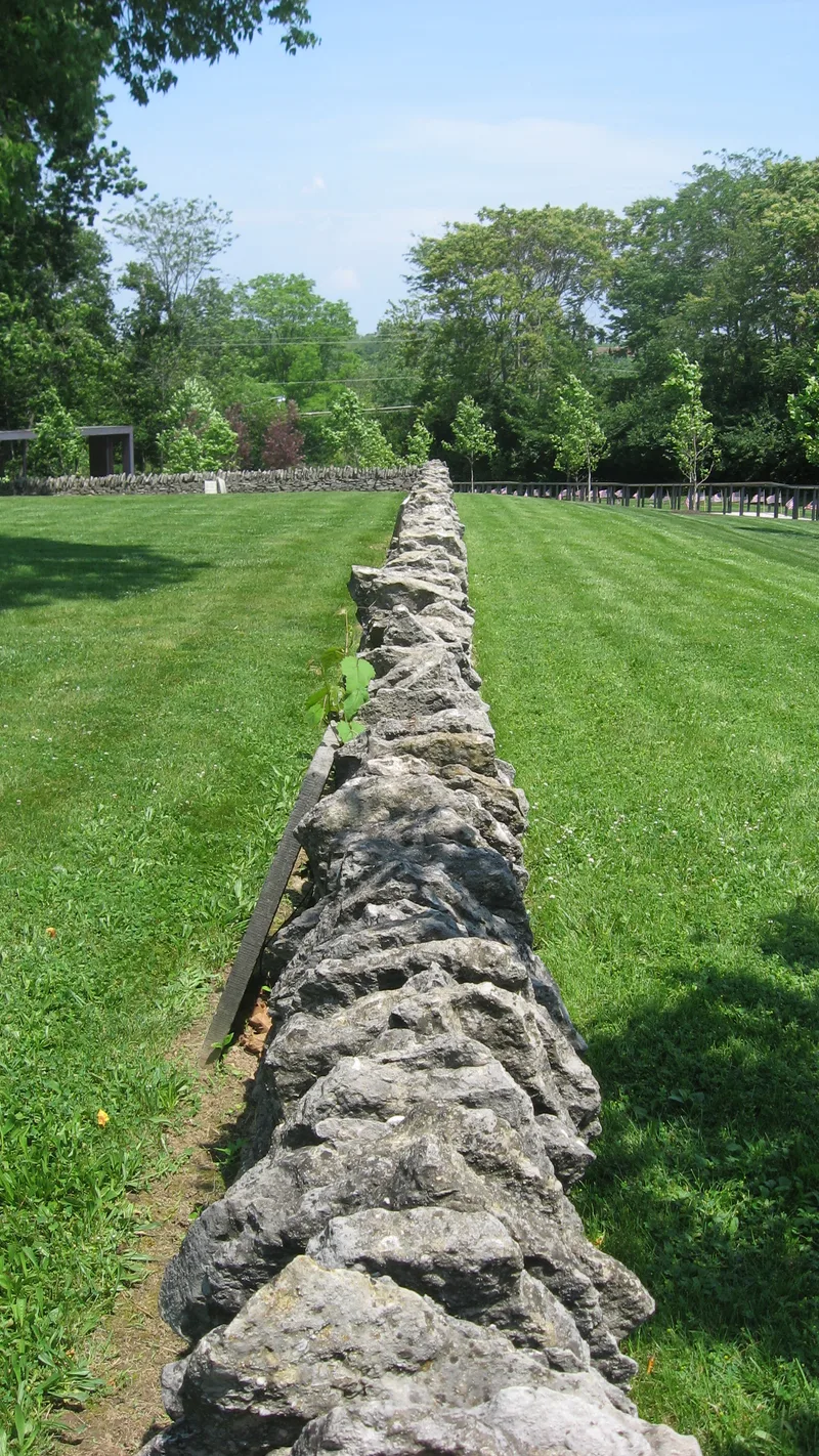 Indian Run Cemetery Stone Walls, Dublin, Ohio