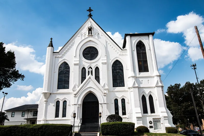 Sacred Heart Catholic Church and School, Palestine, Texas