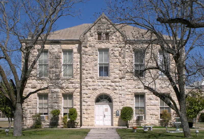 Edwards County Courthouse and Jail, Rocksprings, Texas