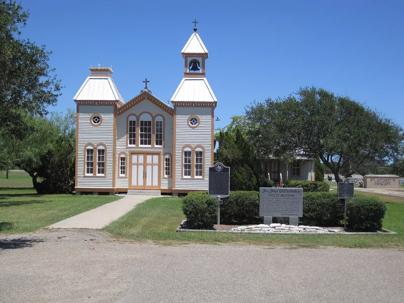 Old St. Anthony's Catholic Church, Violet, Texas