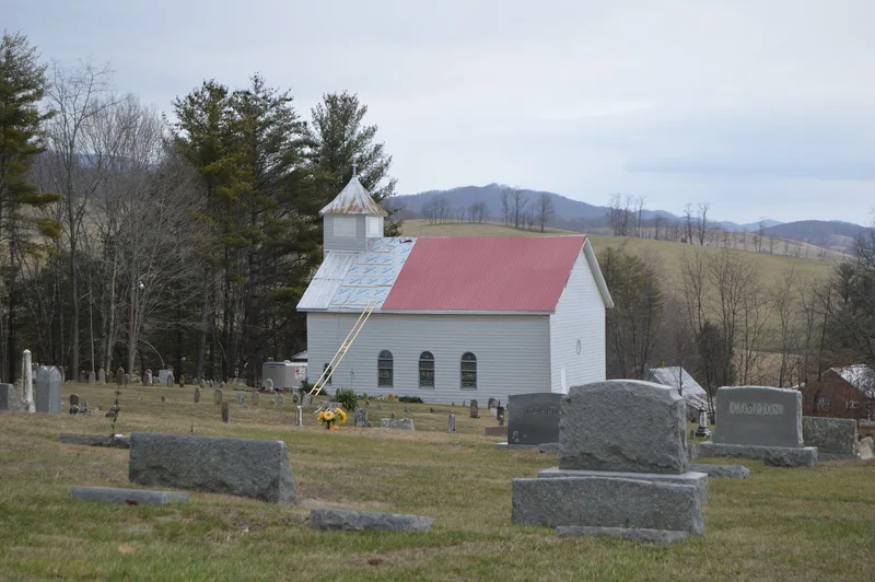 Sharon Lutheran Church and Cemetery, Ceres, Virginia