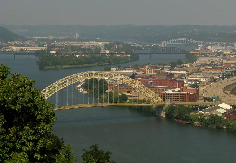 West End-North Side Bridge, Pittsburgh, Pennsylvania