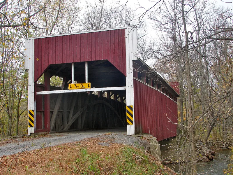 Keefer Covered Bridge No. 7, Washingtonville, Pennsylvania