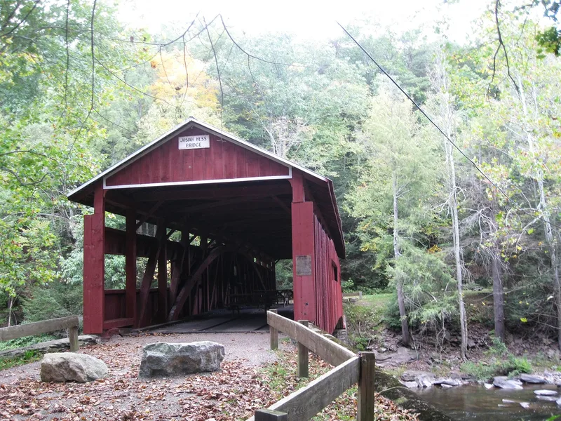 Josiah Hess Covered Bridge No. 122, Forks, Pennsylvania