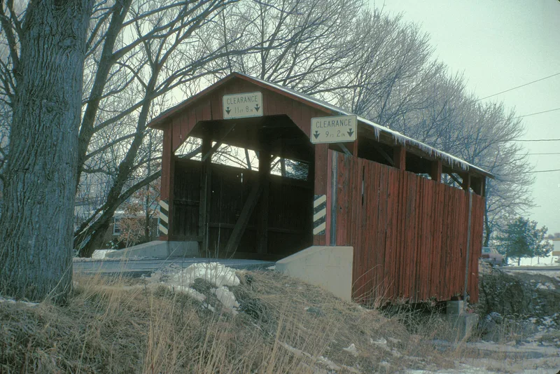 Fowlersville Covered Bridge, Fowlersville, Pennsylvania