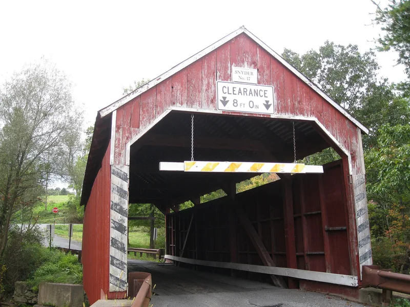 Snyder Covered Bridge No. 17, Slabtown, Pennsylvania