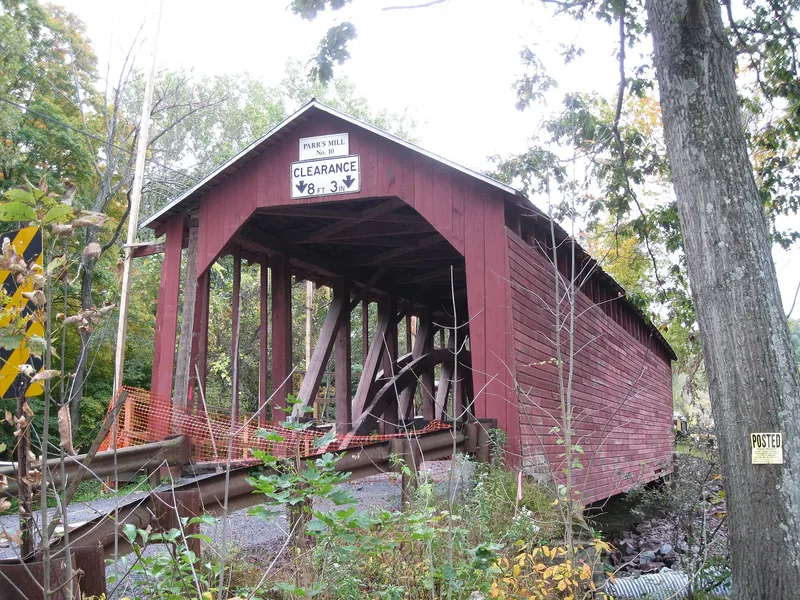 Parr's Mill Covered Bridge No. 10, Parr's Mill, Pennsylvania