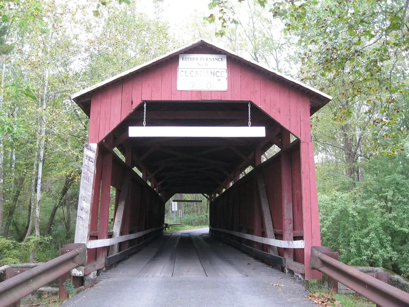 Furnace Covered Bridge No. 11, Esther, Pennsylvania