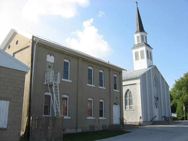 St. John Catholic Church and Parish Hall, Fryburg, Ohio