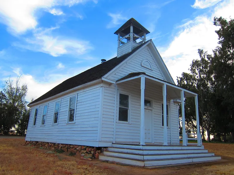Old La Grange Schoolhouse, La Grange, California
