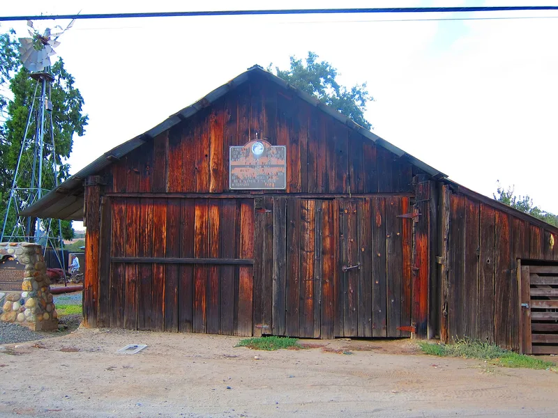 Old Adobe Barn, La Grange, California