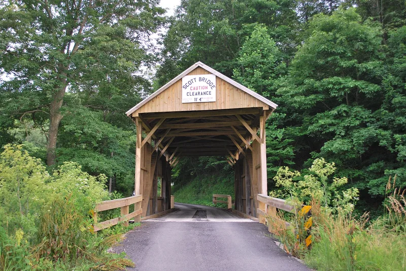 Scott Covered Bridge, Rogersville, Pennsylvania