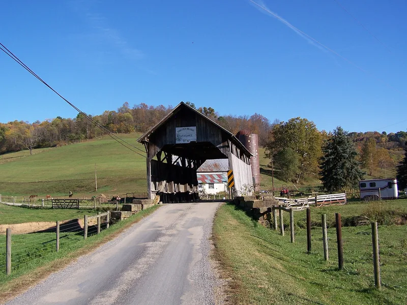 Shriver Covered Bridge, Rogersville, Pennsylvania